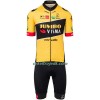 Cykeltøj + Cykelshorts 2022 Jumbo-Visma Gul Sort